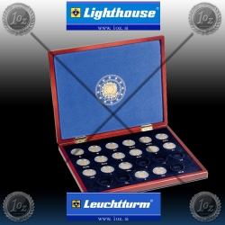 KASETA VOLTERRA UNO za 2 EVRO kovance (30 Let EU zastave) v kapsulah